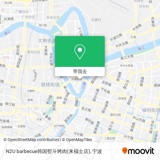 N2U barbecue韩国熨斗烤肉(来福士店)地图