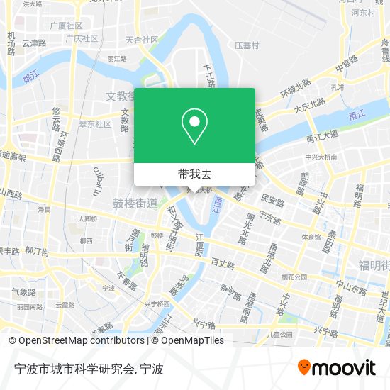 宁波市城市科学研究会地图
