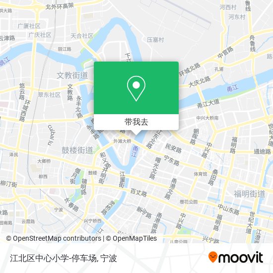 江北区中心小学-停车场地图