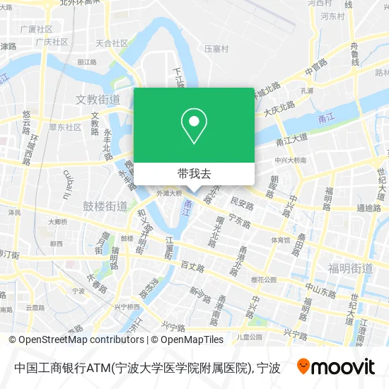 中国工商银行ATM(宁波大学医学院附属医院)地图