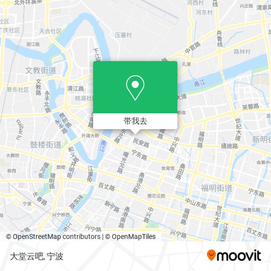 大堂云吧地图