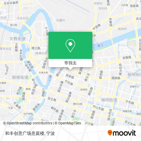 和丰创意广场意庭楼地图