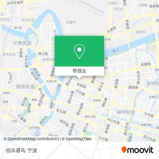 伯乐遇马地图