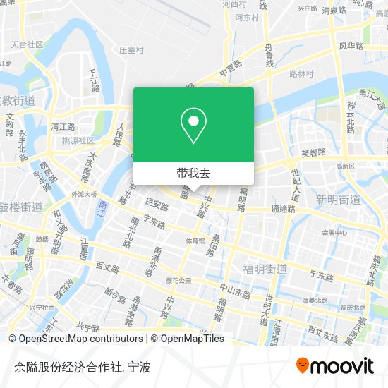 余隘股份经济合作社地图