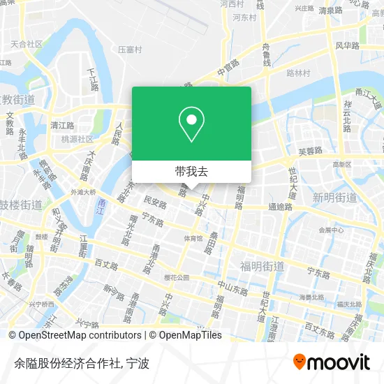 余隘股份经济合作社地图