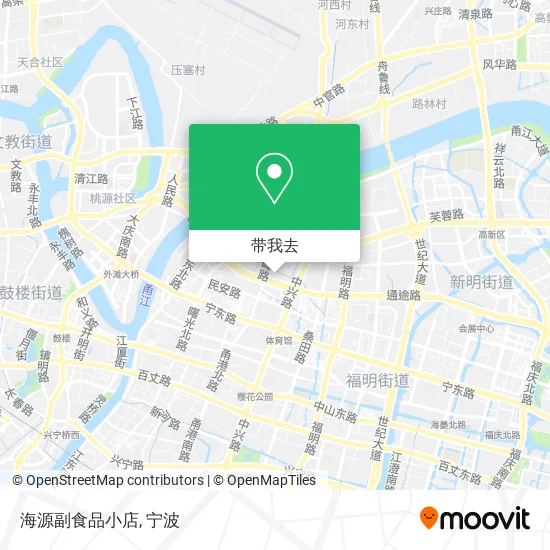 海源副食品小店地图