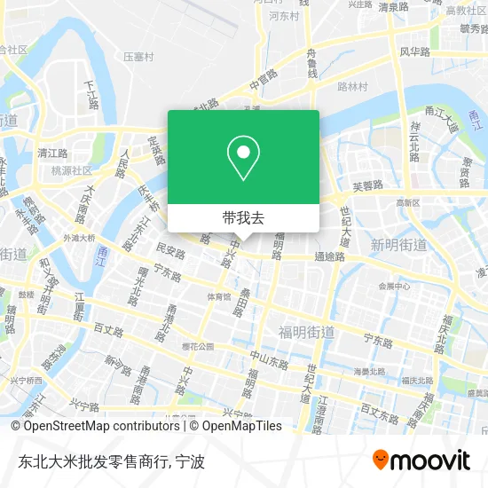东北大米批发零售商行地图