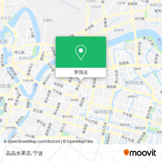 晶晶水果店地图
