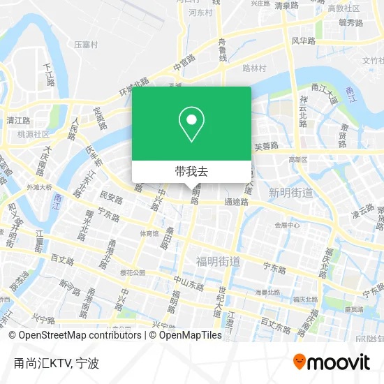 甬尚汇KTV地图