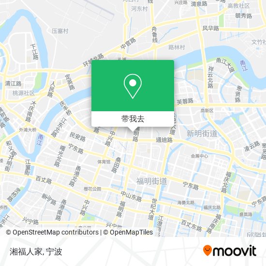 湘福人家地图