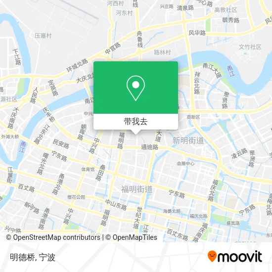 明德桥地图