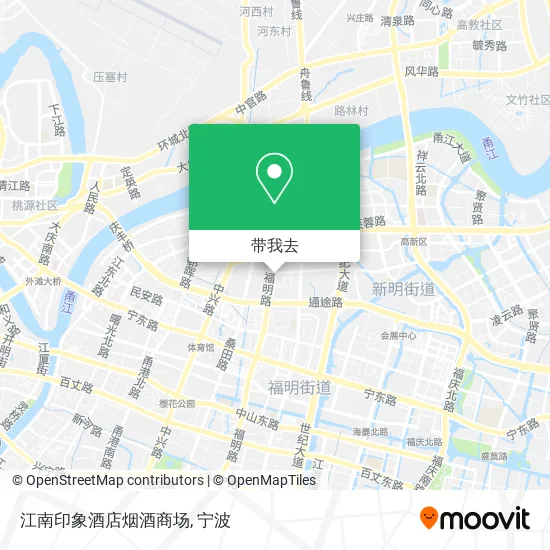 江南印象酒店烟酒商场地图