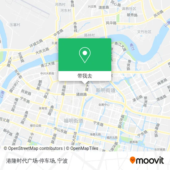 港隆时代广场-停车场地图