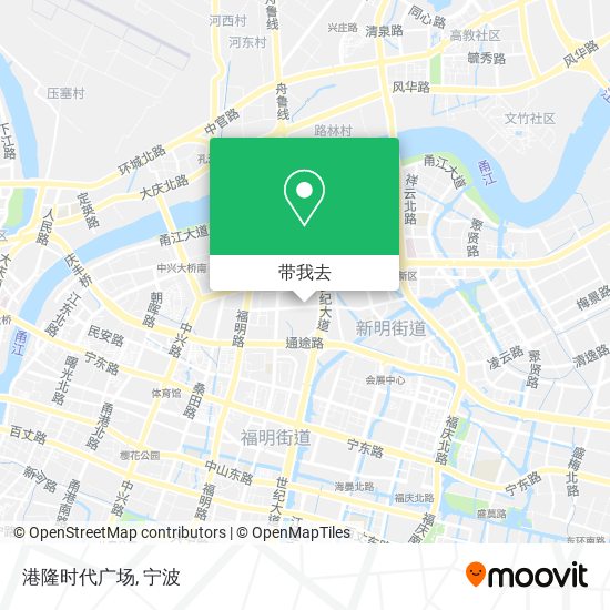 港隆时代广场地图