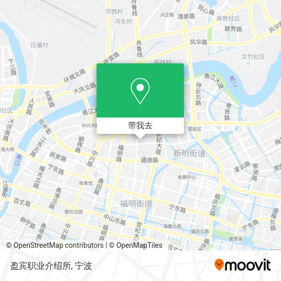 盈宾职业介绍所地图
