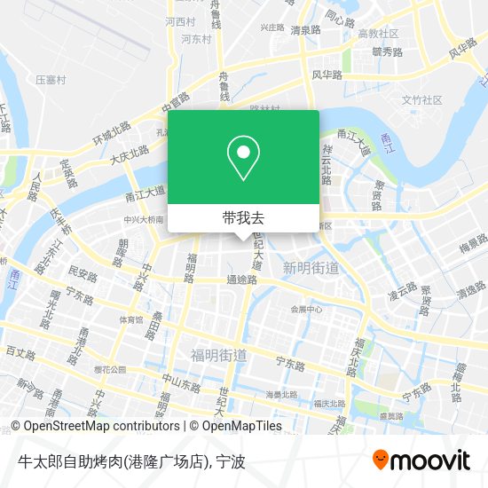 牛太郎自助烤肉(港隆广场店)地图