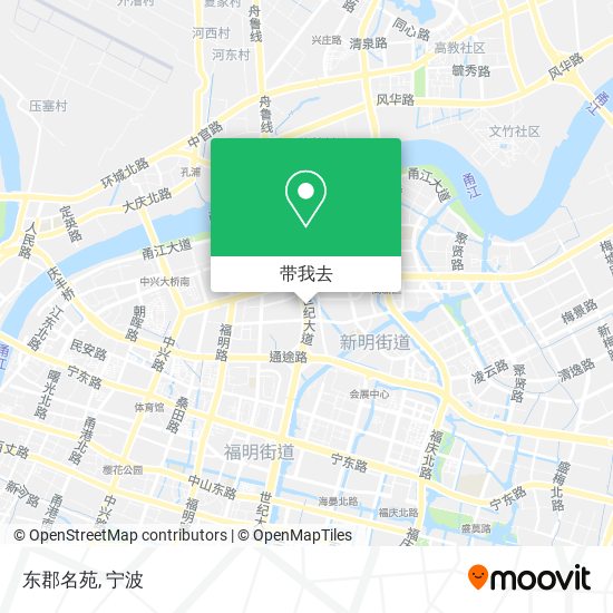 东郡名苑地图