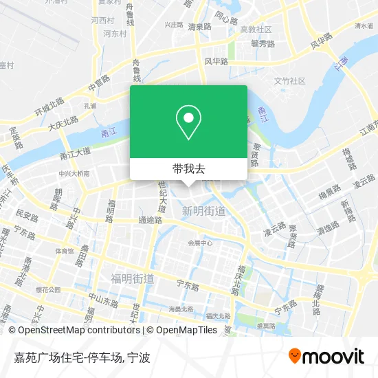 嘉苑广场住宅-停车场地图