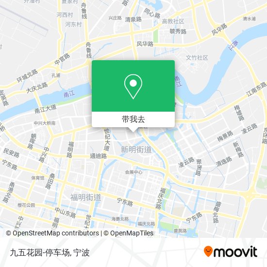 九五花园-停车场地图