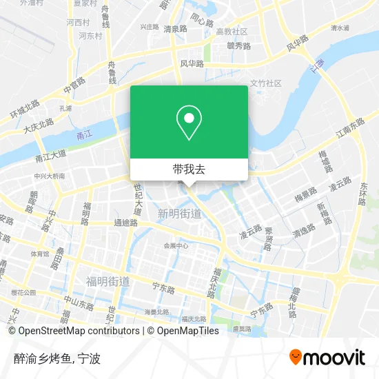 醉渝乡烤鱼地图