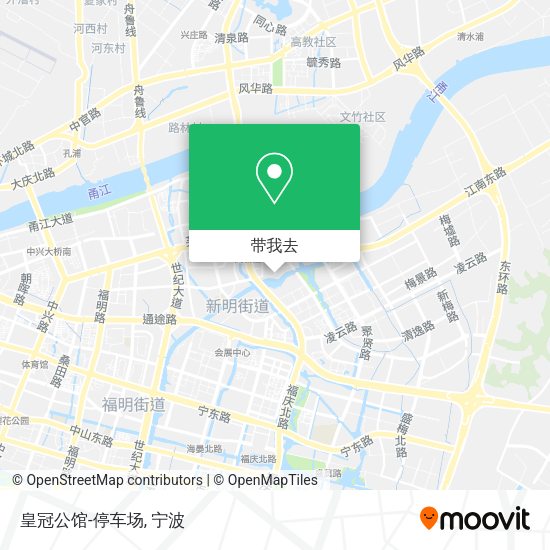 皇冠公馆-停车场地图