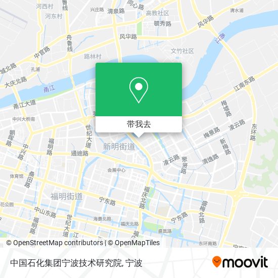 中国石化集团宁波技术研究院地图