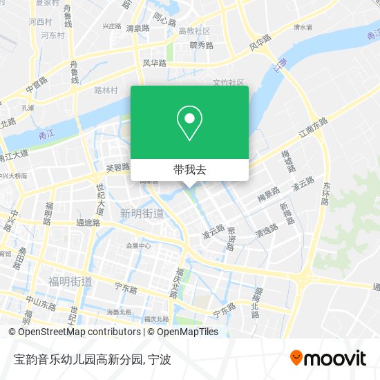 宝韵音乐幼儿园高新分园地图
