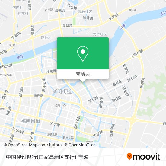 中国建设银行(国家高新区支行)地图