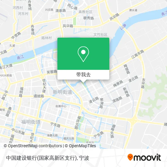 中国建设银行(国家高新区支行)地图