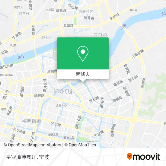 皇冠瀛苑餐厅地图