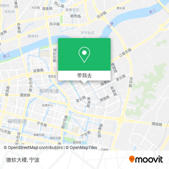 微软大楼地图