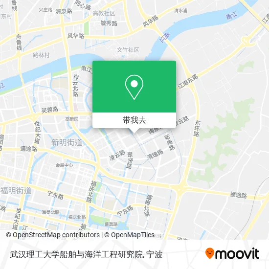 武汉理工大学船舶与海洋工程研究院地图