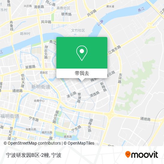 宁波研发园B区-2幢地图