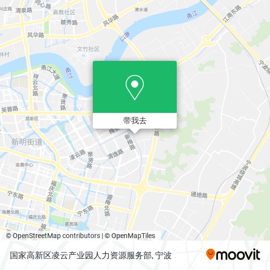国家高新区凌云产业园人力资源服务部地图