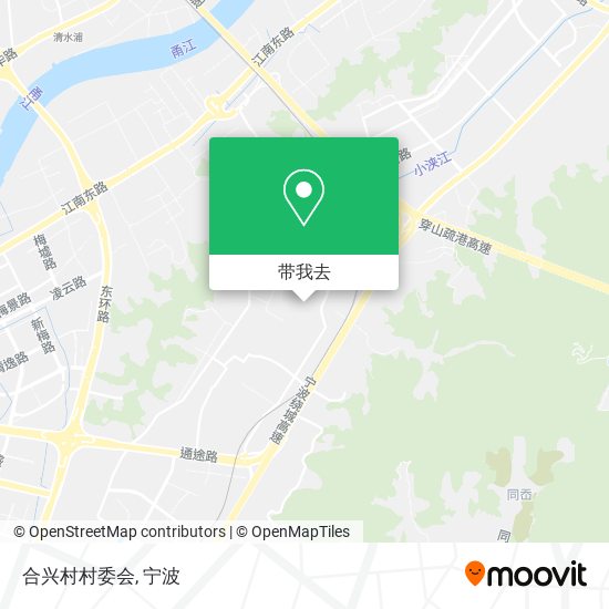 合兴村村委会地图