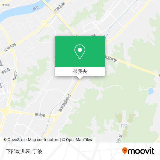 下邵幼儿园地图