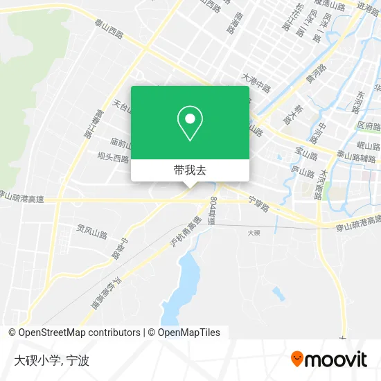 大碶小学地图