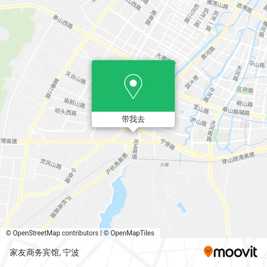 家友商务宾馆地图