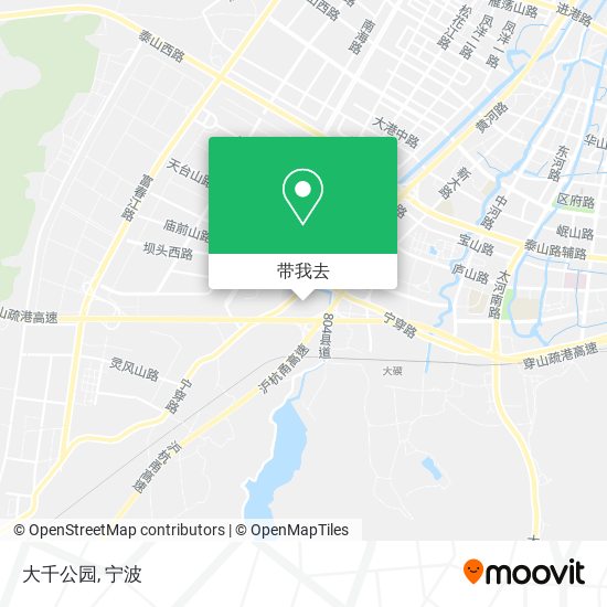 大千公园地图