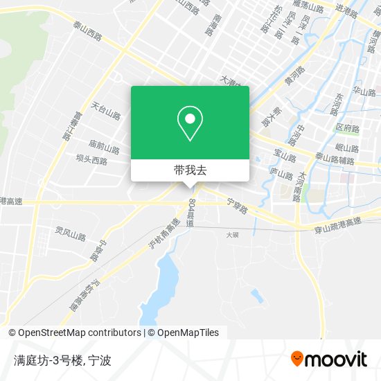 满庭坊-3号楼地图
