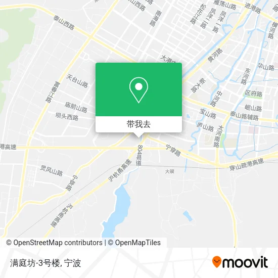 满庭坊-3号楼地图