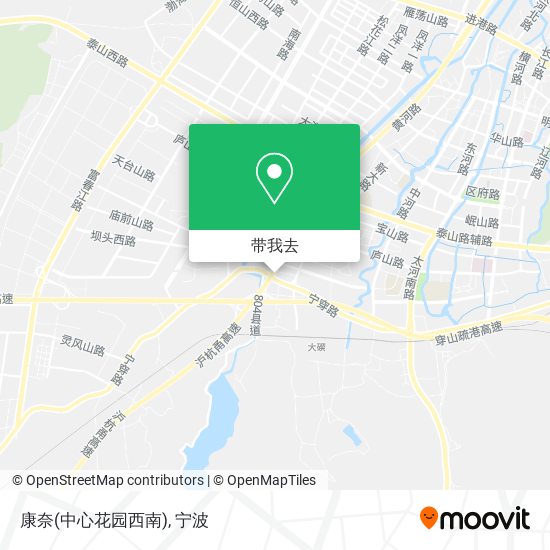 康奈(中心花园西南)地图