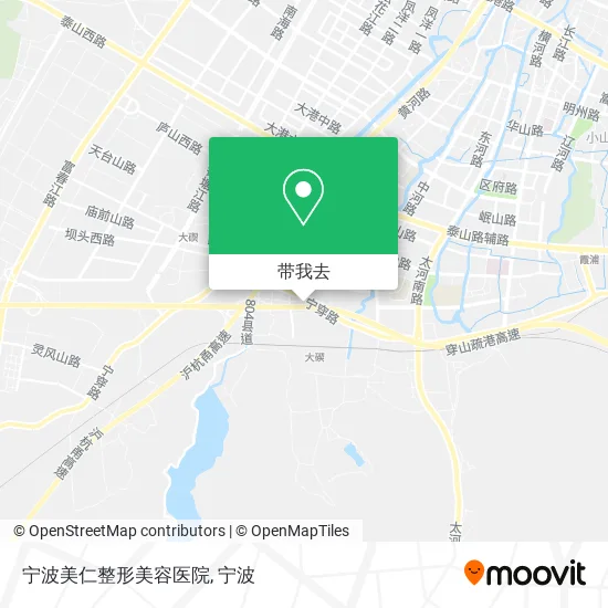 宁波美仁整形美容医院地图