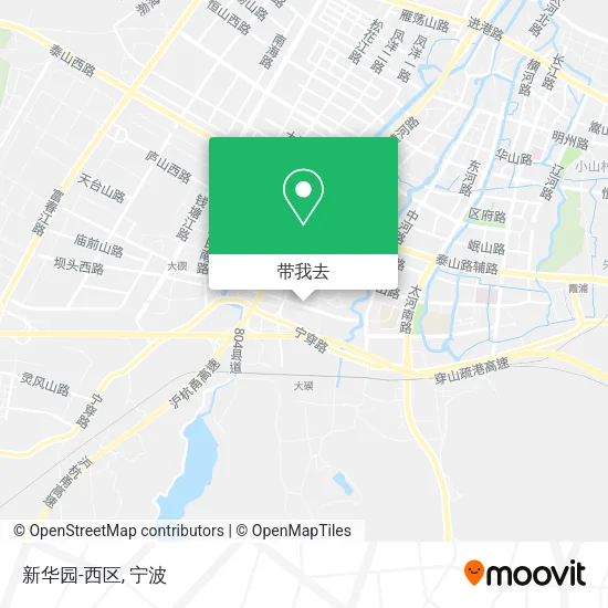 新华园-西区地图