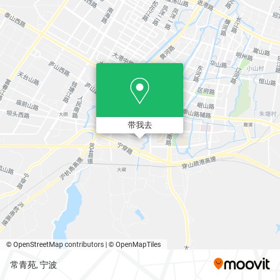 常青苑地图