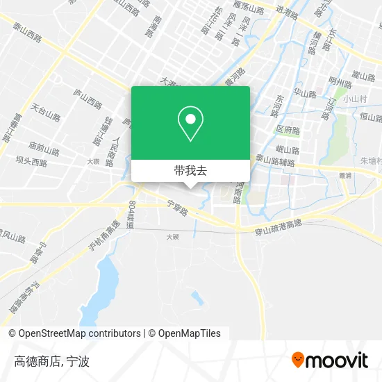 高德商店地图
