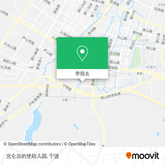 北仑吉的堡幼儿园地图