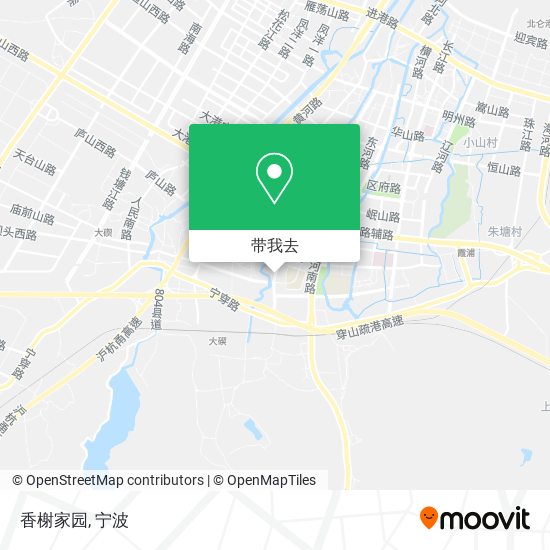 香榭家园地图