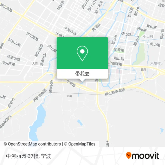 中河丽园-37幢地图