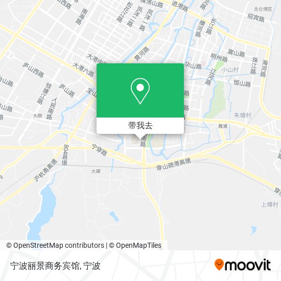 宁波丽景商务宾馆地图